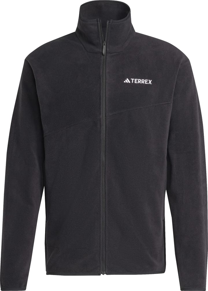 Adidas Men's Terrex Multi Full-Zip Fleece Jacket  Black Adidas