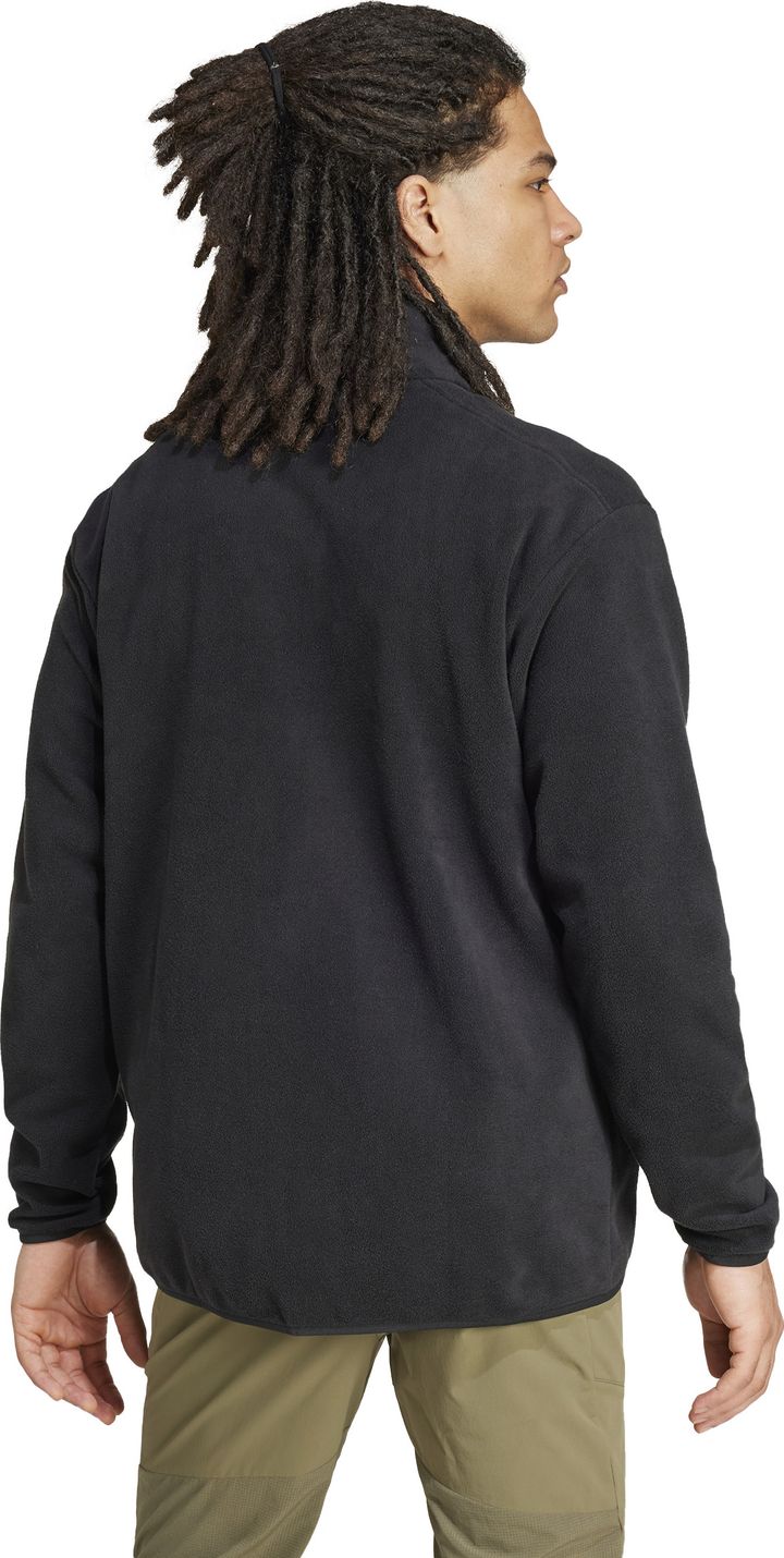 Adidas Men's Terrex Multi Full-Zip Fleece Jacket  Black Adidas