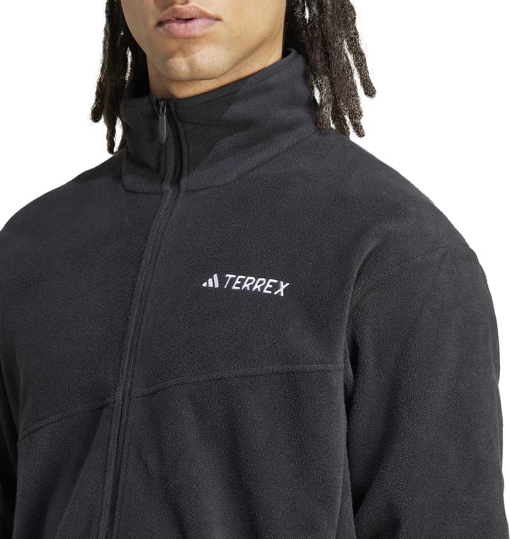 Adidas Men's Terrex Multi Full-Zip Fleece Jacket  Black Adidas