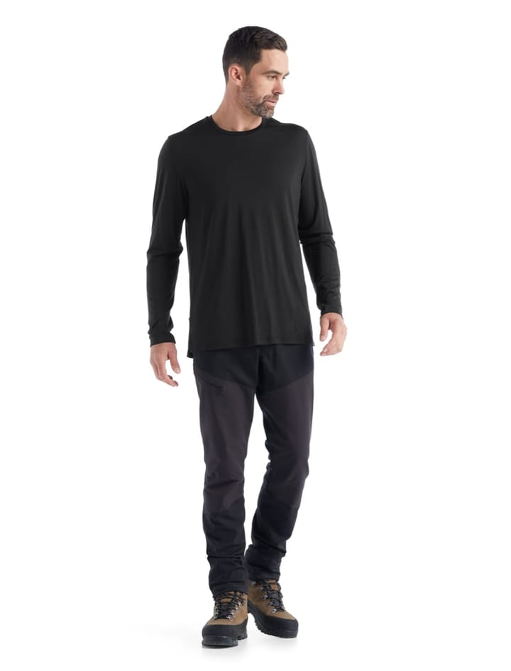 Icebreaker M Sphere II LS Tee Black Icebreaker
