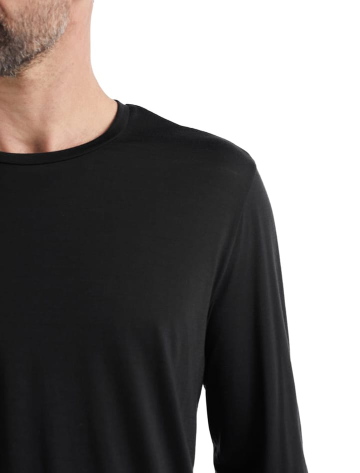 Icebreaker M Sphere II LS Tee Black Icebreaker
