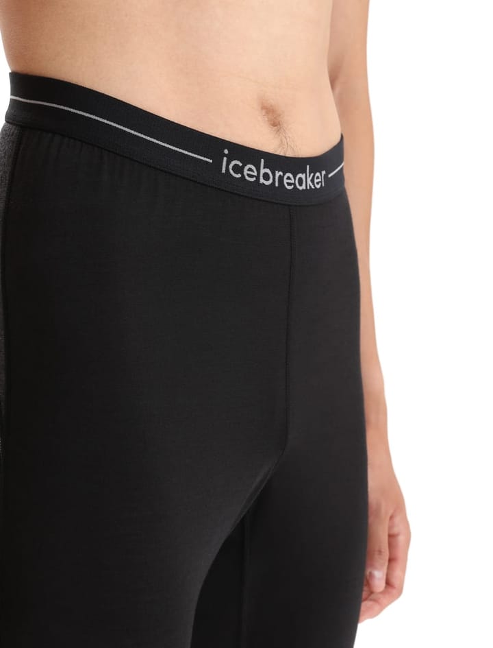 Icebreaker Men's 125 ZoneKnit™ Leggings BLACK/JET HTHR/CB Icebreaker