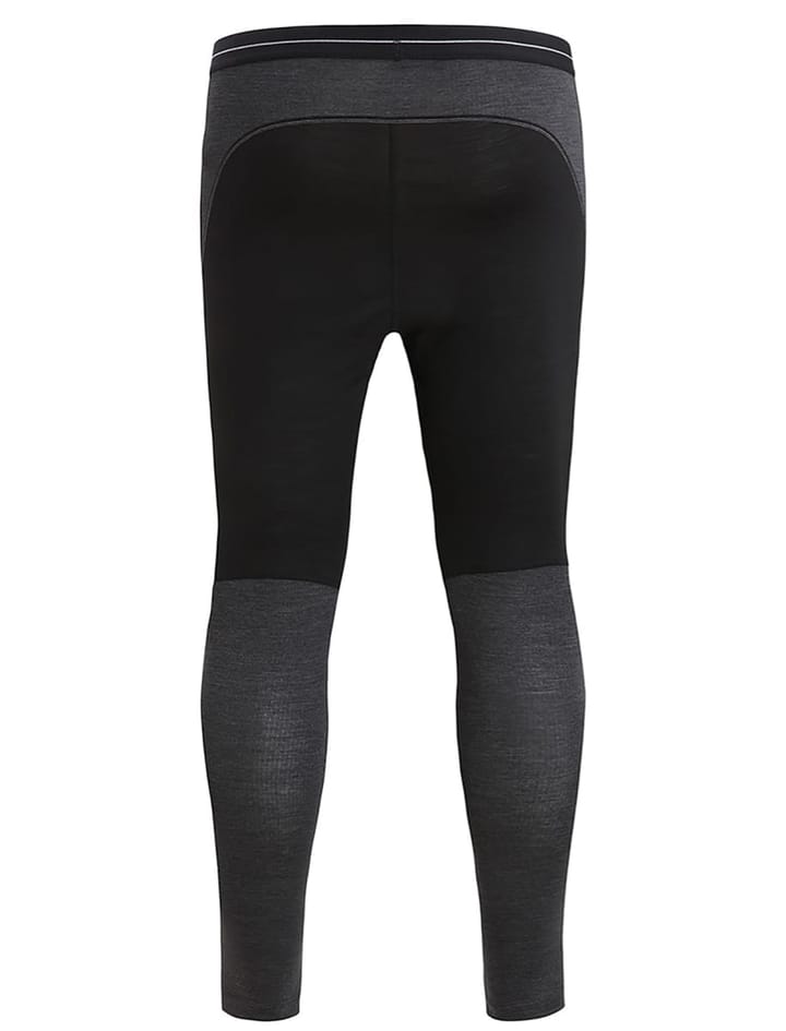 Icebreaker Men's 125 ZoneKnit™ Leggings BLACK/JET HTHR/CB Icebreaker