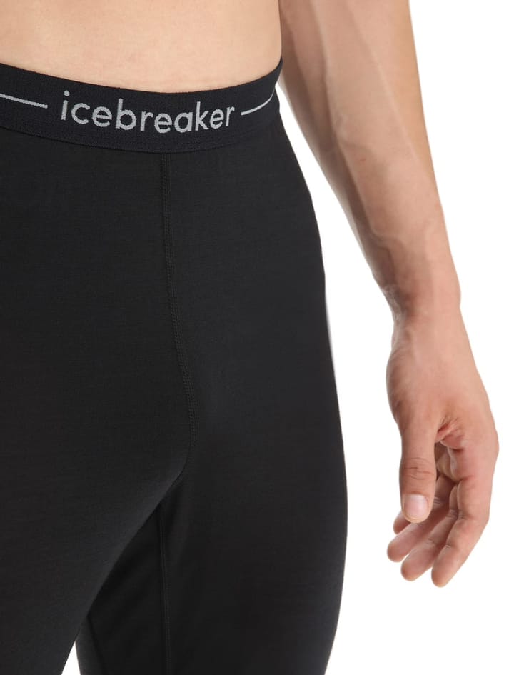 Icebreaker Men's 125 ZoneKnit™ Leggings BLACK/JET HTHR/CB Icebreaker