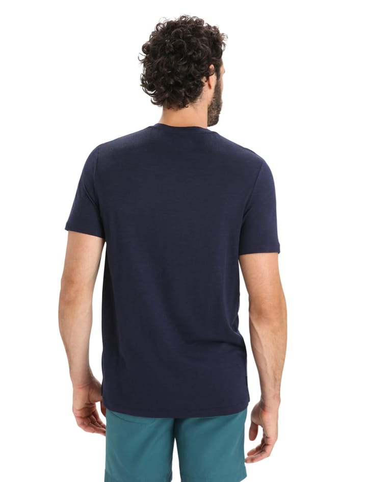 Icebreaker Men's Tech Lite II Short Sleeve Tee Icebreaker Midnight Navy Icebreaker