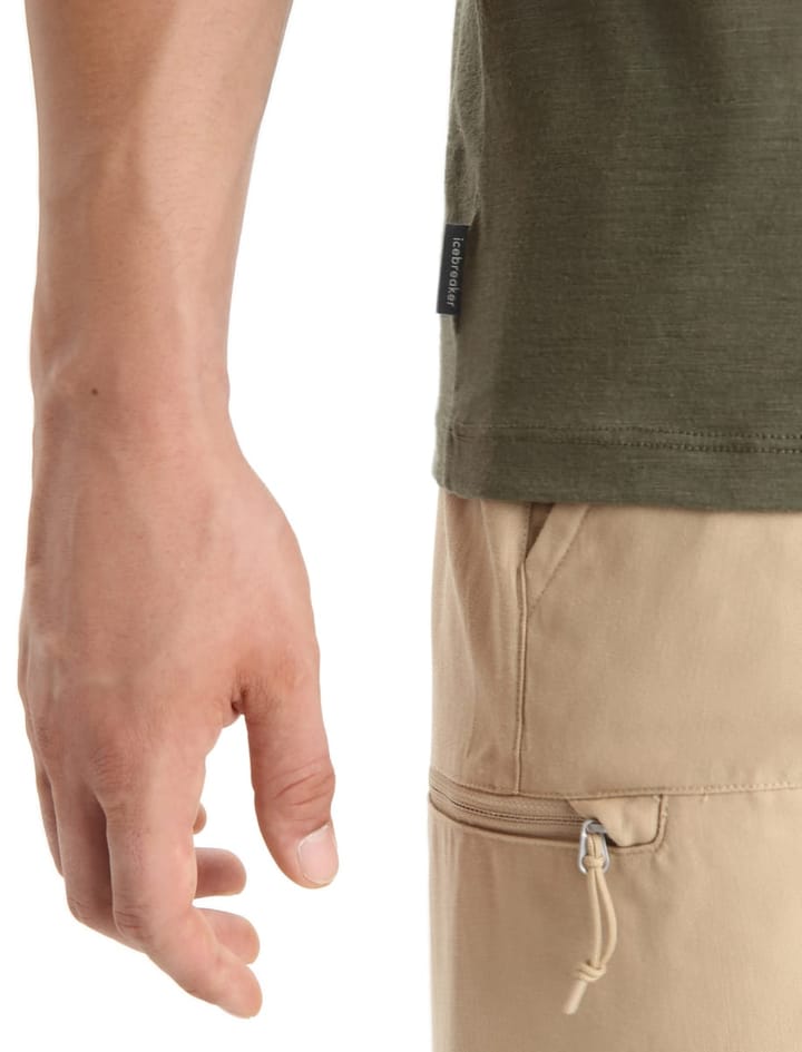 Icebreaker Men's Tech Lite II Short Sleeve Tee Polar Paddle Loden Icebreaker