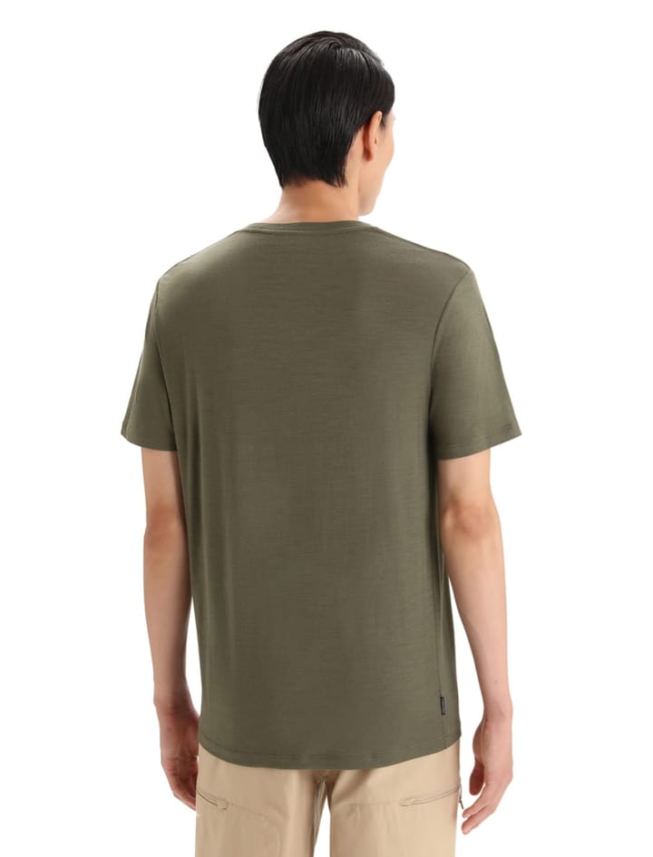 Icebreaker Men's Tech Lite II Short Sleeve Tee Polar Paddle Loden Icebreaker