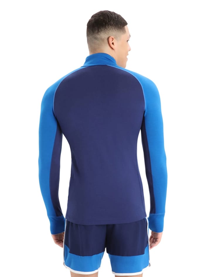 Icebreaker Men's Zoneknit 260 Long Sleeve Half Zip Lazurite/Royal Navy Icebreaker