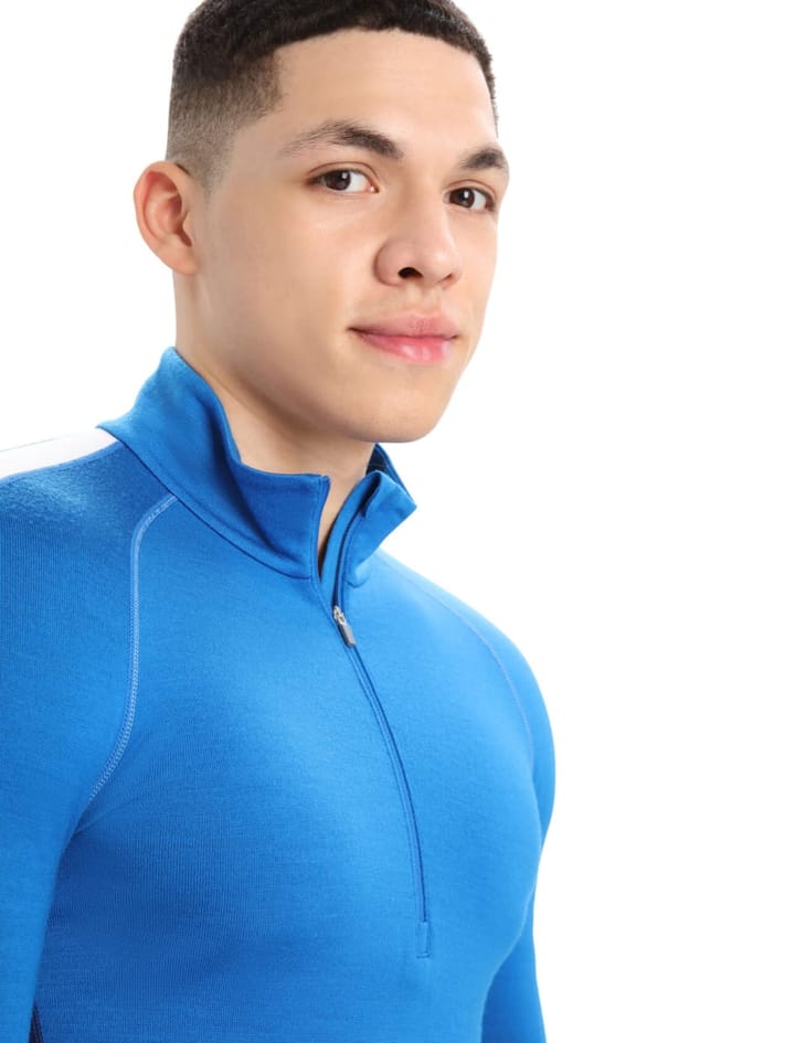Icebreaker Men's Zoneknit 260 Long Sleeve Half Zip Lazurite/Royal Navy Icebreaker