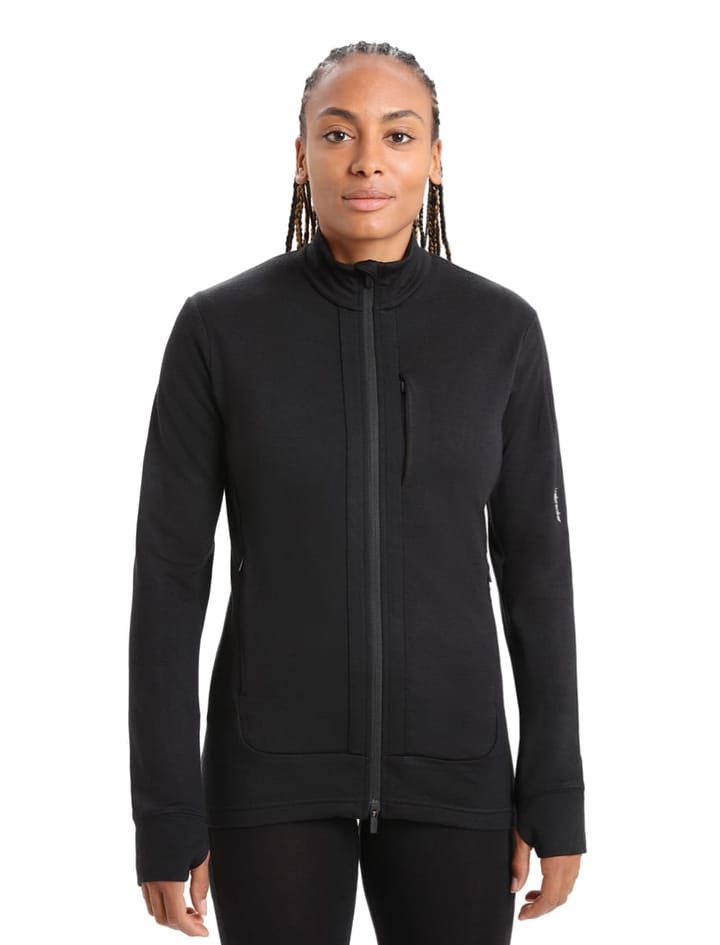 Icebreaker W Quantum III LS Zip Black Icebreaker