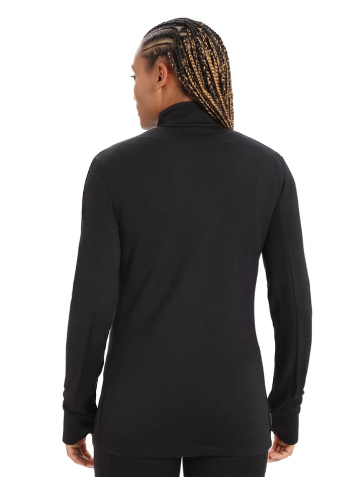 Icebreaker W Quantum III LS Zip Black Icebreaker