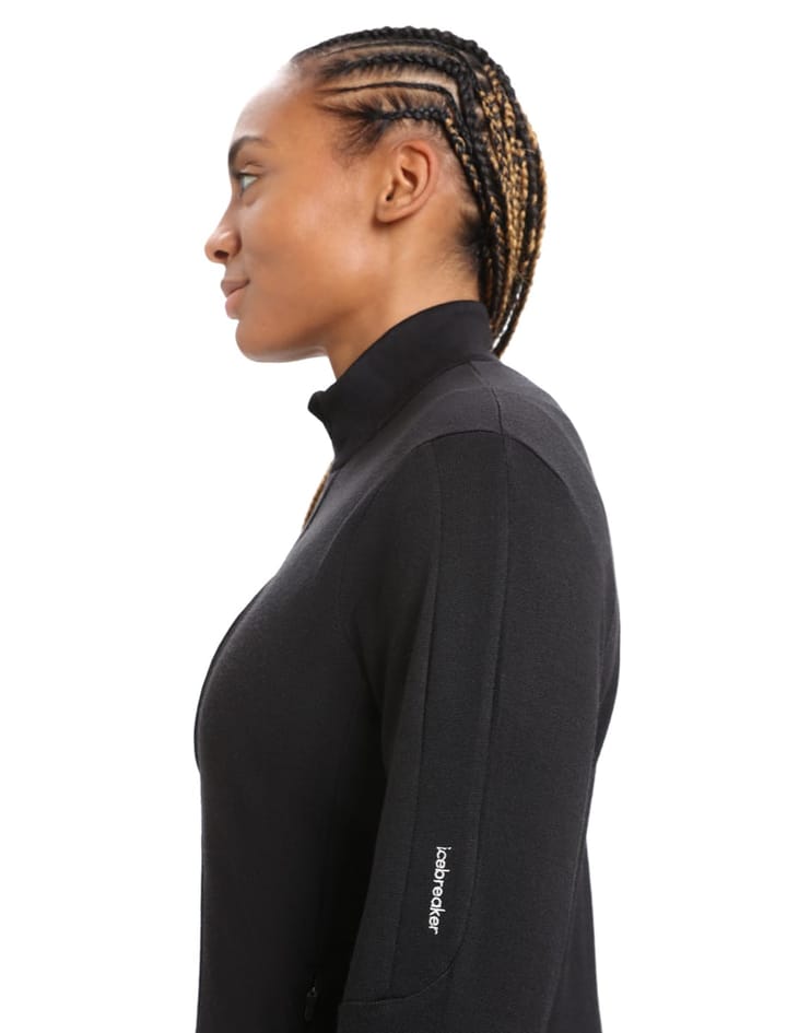 Icebreaker W Quantum III LS Zip Black Icebreaker
