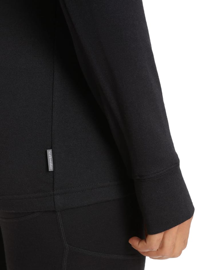 Icebreaker W Quantum III LS Zip Black Icebreaker