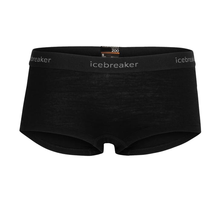 Icebreaker Wmns 200 Oasis Boy Shorts Black Icebreaker