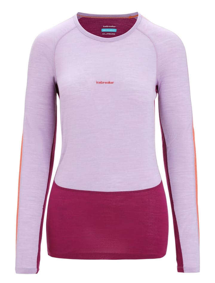 Icebreaker Women's 125 Zoneknit™ Long Sleeve Crew Purple Gaze/Go Berry/Cb Icebreaker