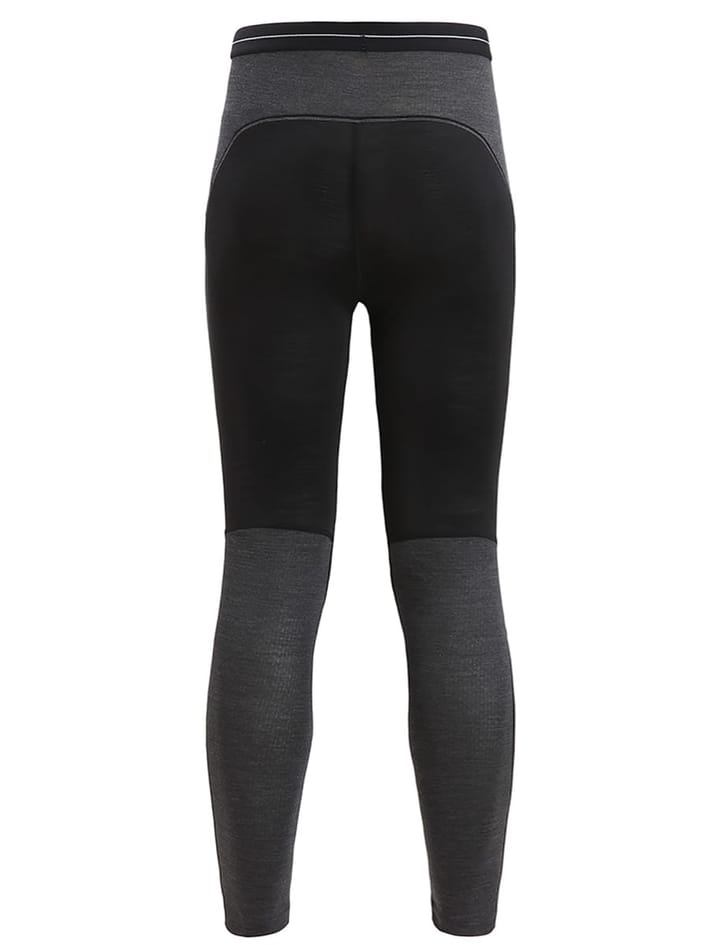 Icebreaker Women 125 Zoneknit™ Leggings Black/Jet Hthr/Cb Icebreaker