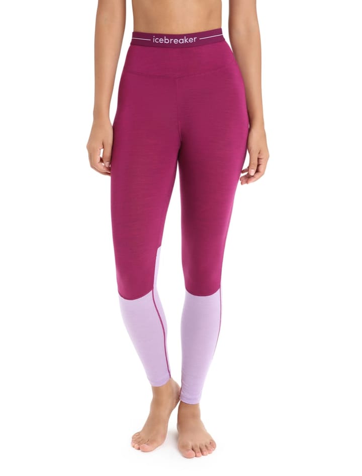 Icebreaker Women's 125 Zoneknit™ Leggings Go Berry/Purple Gaze/Cb Icebreaker