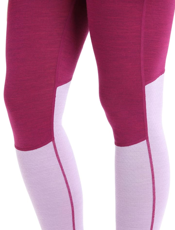Icebreaker Women's 125 Zoneknit™ Leggings Go Berry/Purple Gaze/Cb Icebreaker