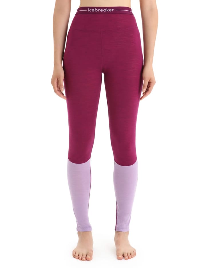 Icebreaker Women's 125 Zoneknit™ Leggings Go Berry/Purple Gaze/Cb Icebreaker
