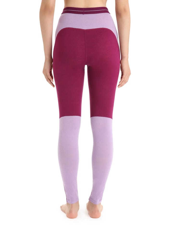 Icebreaker Women's 125 Zoneknit™ Leggings Go Berry/Purple Gaze/Cb Icebreaker