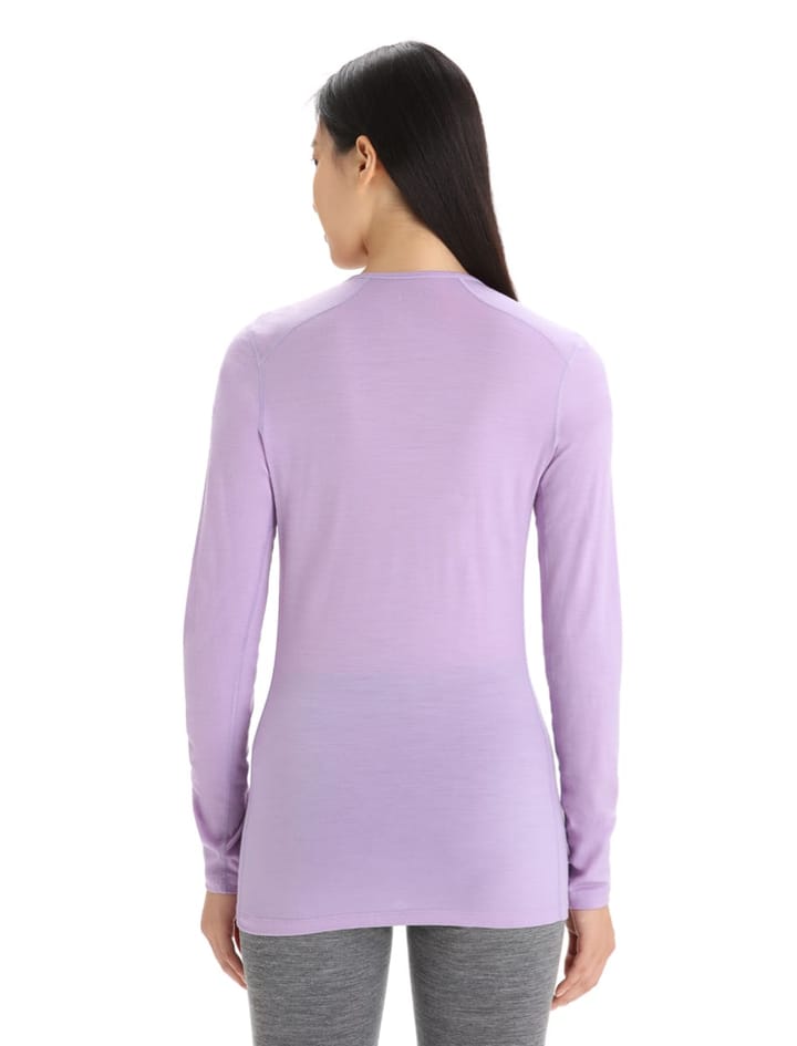 Icebreaker Women 200 Oasis LS Crewe Purple Gaze Icebreaker