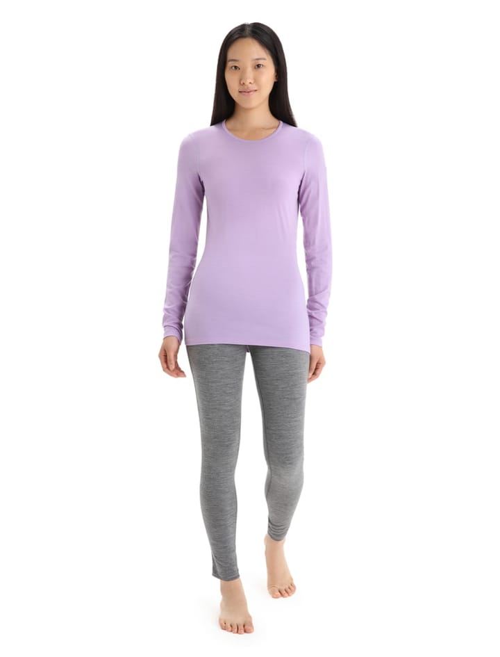 Icebreaker Women 200 Oasis LS Crewe Purple Gaze Icebreaker