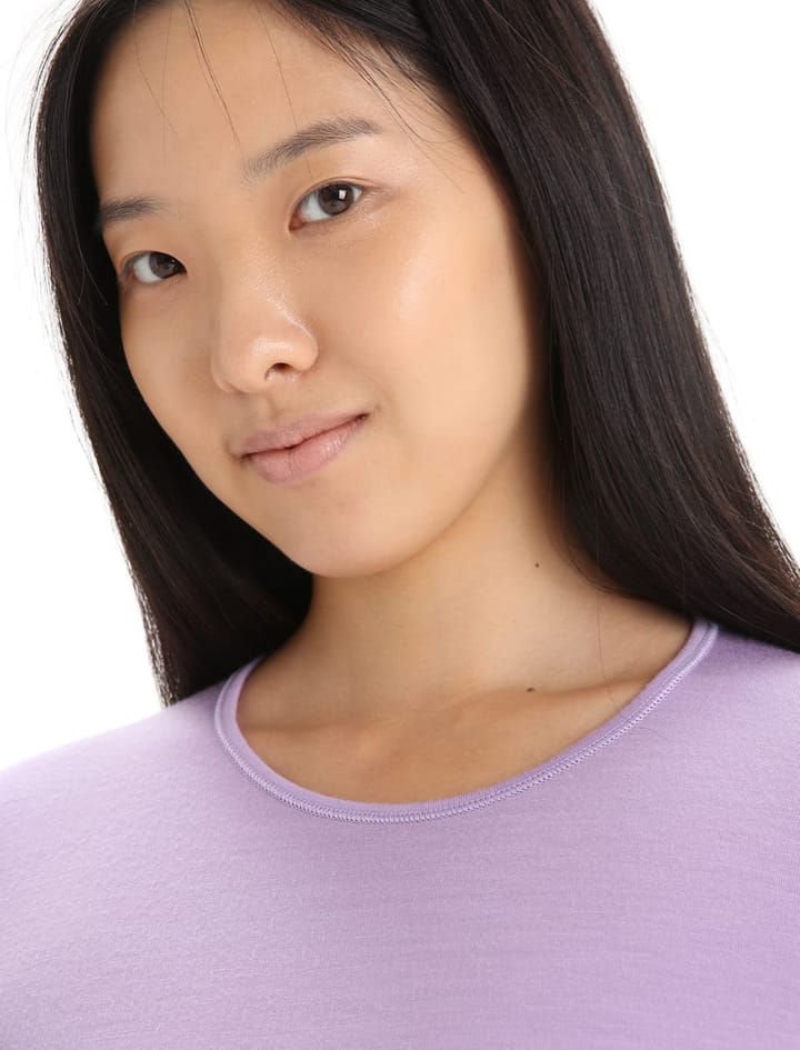Icebreaker Women 200 Oasis LS Crewe Purple Gaze Icebreaker
