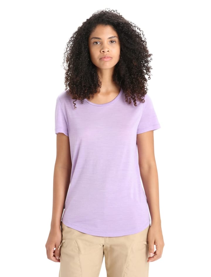 Icebreaker Women's Sphere II Short Sleeve Tee Purple Gaze Icebreaker