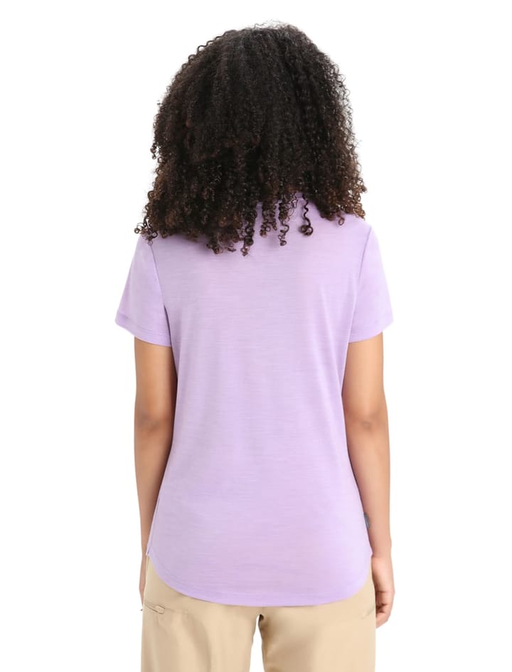 Icebreaker Women's Sphere II Short Sleeve Tee Purple Gaze Icebreaker