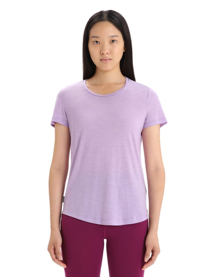 Icebreaker Women's Sphere II Short Sleeve Tee Purple Gaze Icebreaker