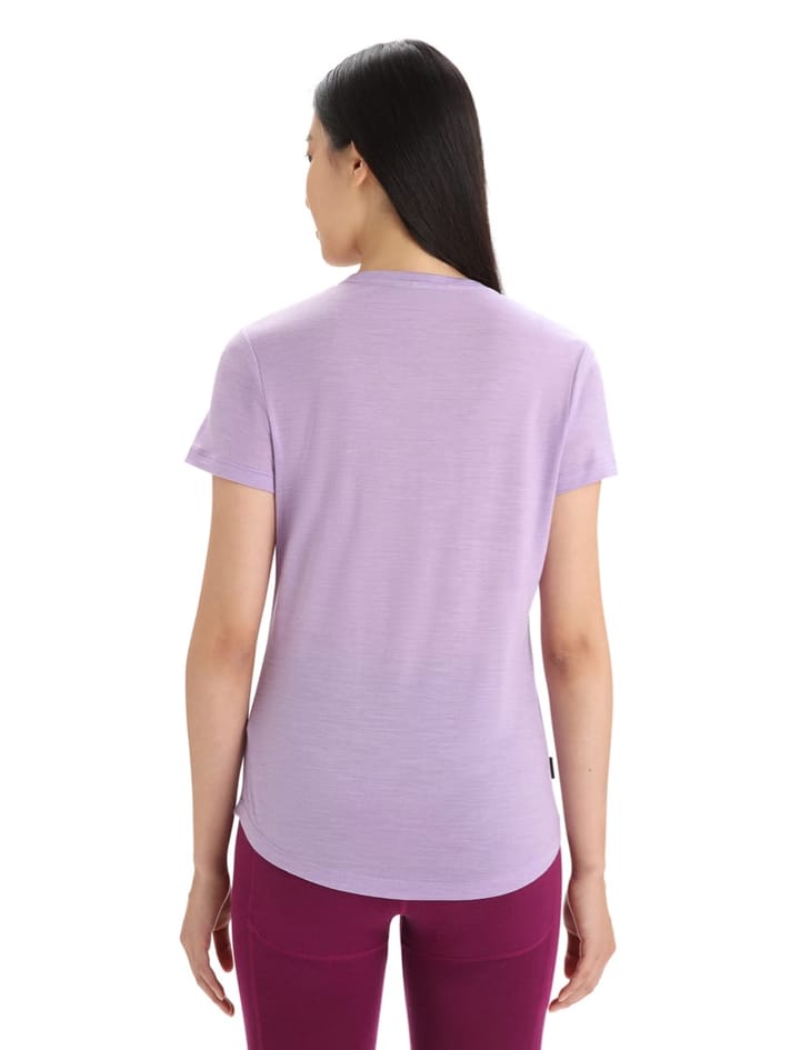 Icebreaker Women's Sphere II Short Sleeve Tee Purple Gaze Icebreaker