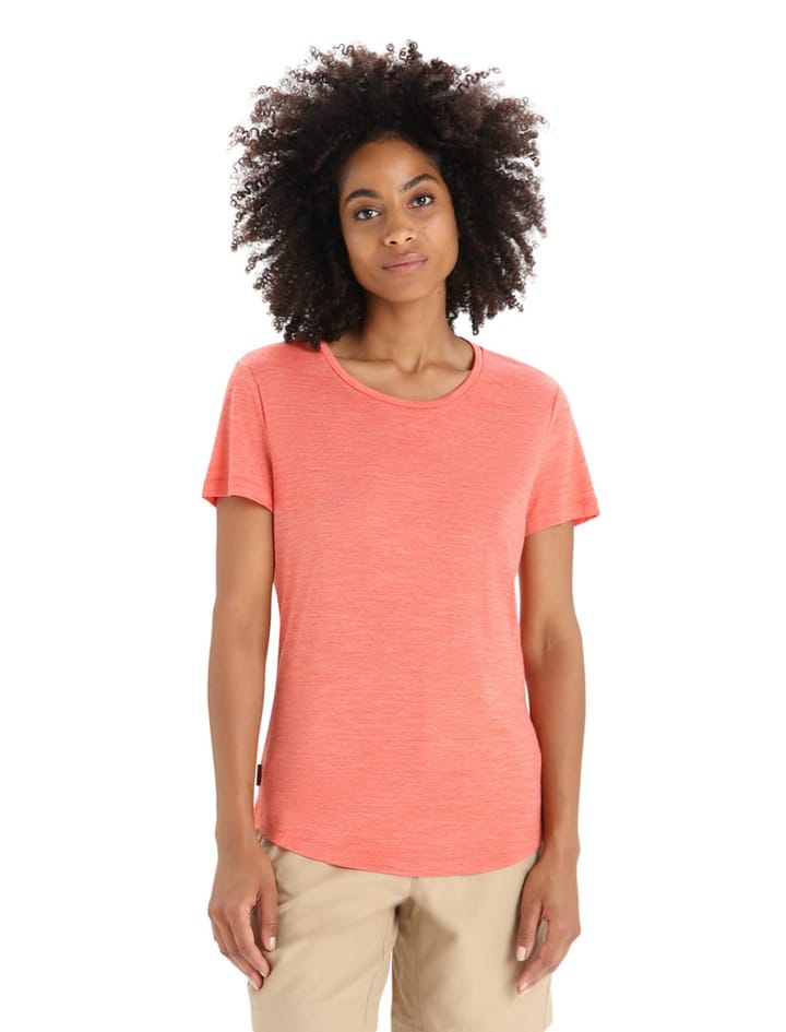 Icebreaker Women Sphere II SS Tee VIBRANT EARTH HTHR Icebreaker