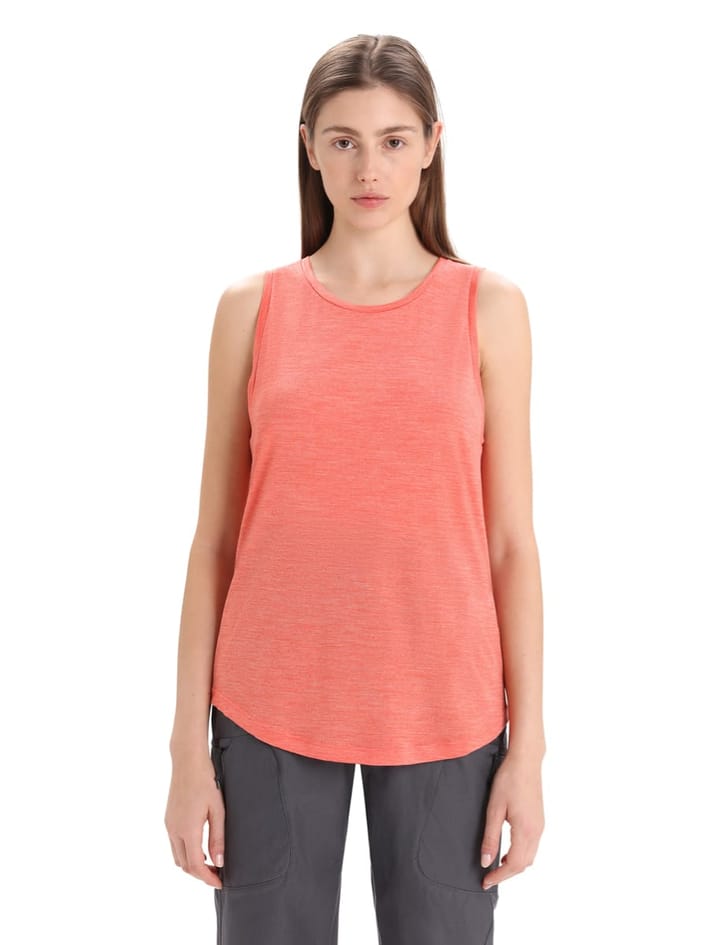 Icebreaker Women's Sphere II Tank Vibrant Earth Heather Icebreaker