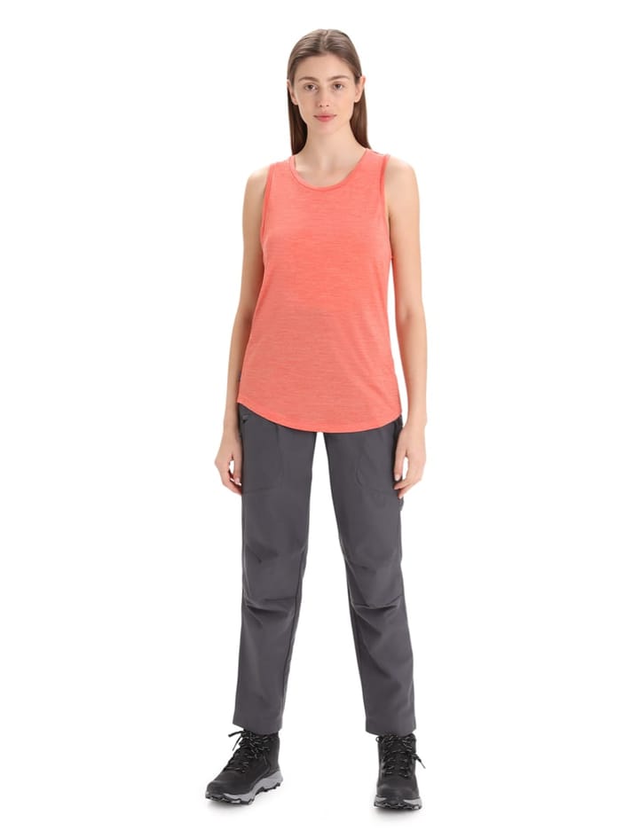 Icebreaker Women's Sphere II Tank Vibrant Earth Heather Icebreaker