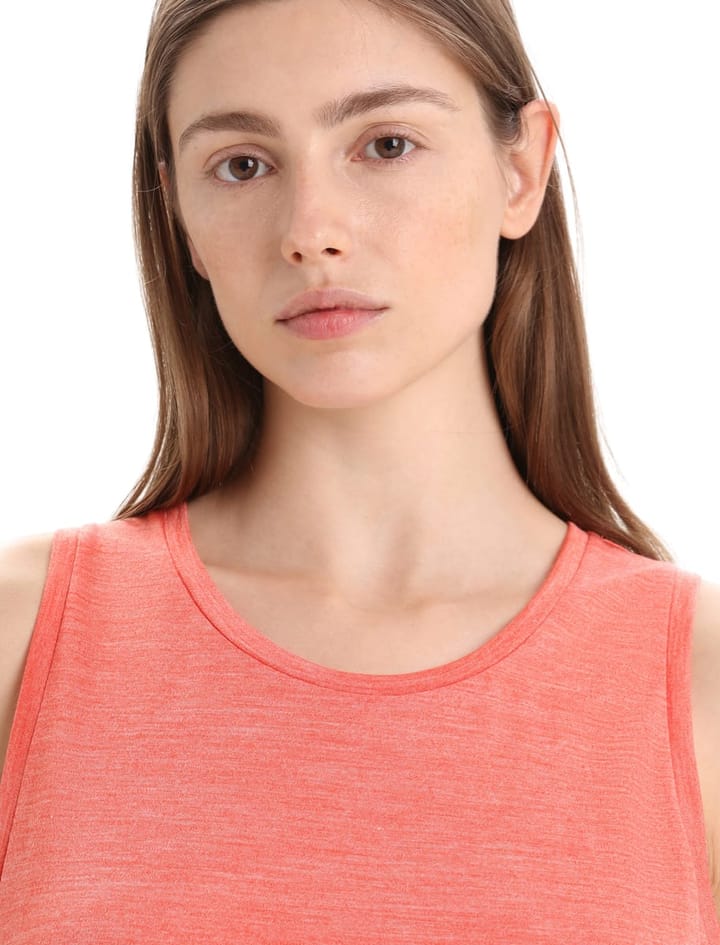 Icebreaker Women's Sphere II Tank Vibrant Earth Heather Icebreaker