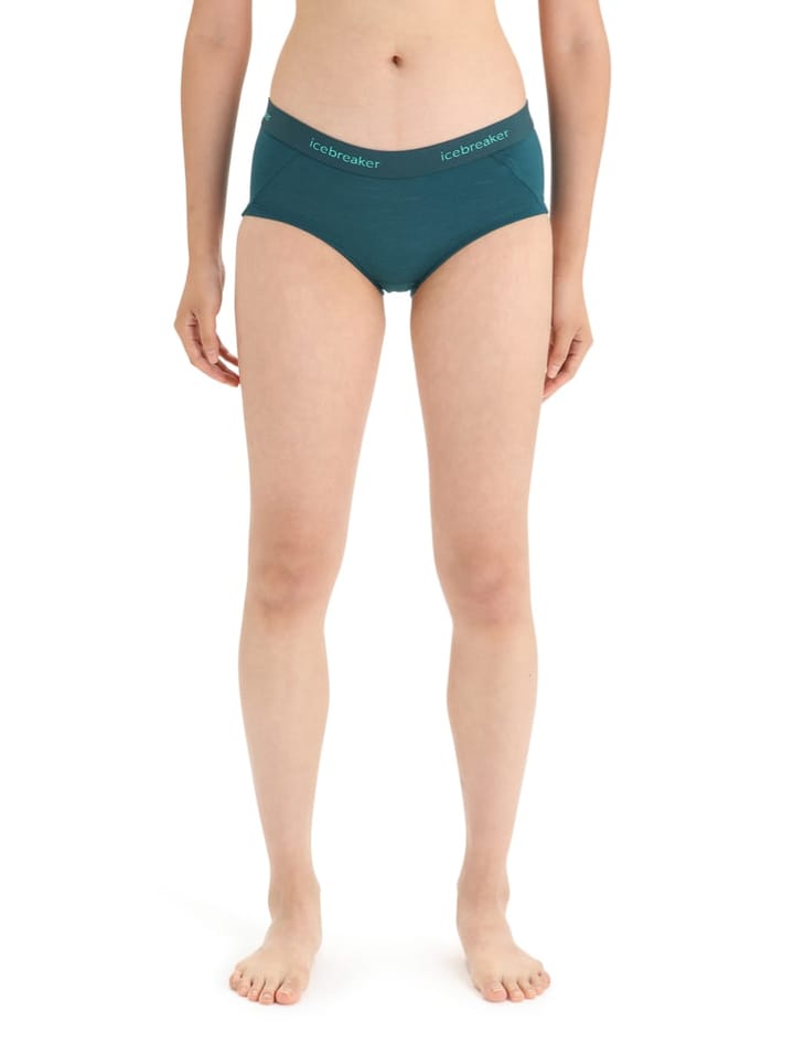 Icebreaker Women's Sprite Hot Pants Green Glory Icebreaker
