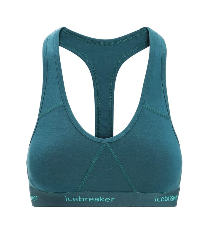 Icebreaker Women Sprite Racerback Bra Green Glory Icebreaker