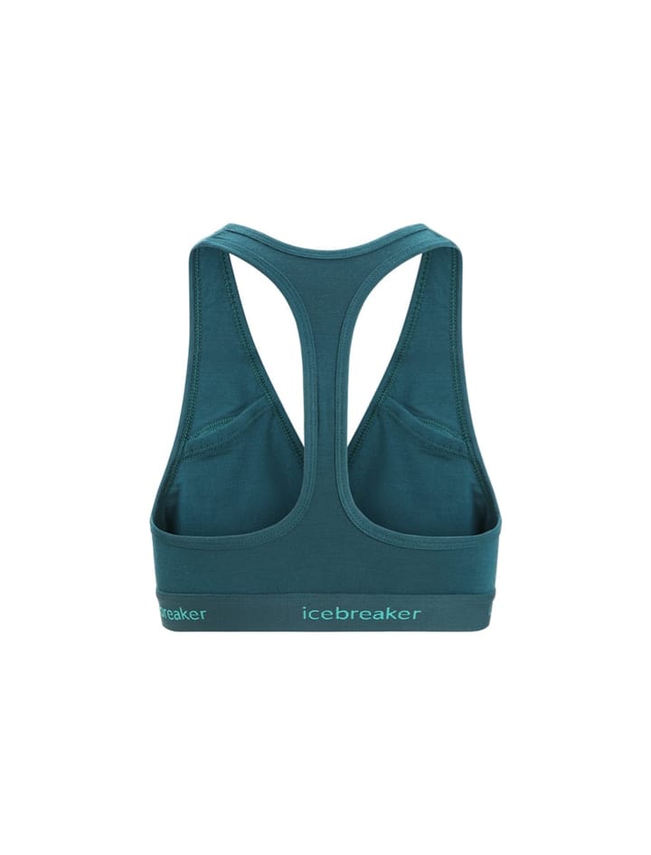 Icebreaker Women's Sprite Racerback Bra Green Glory Icebreaker