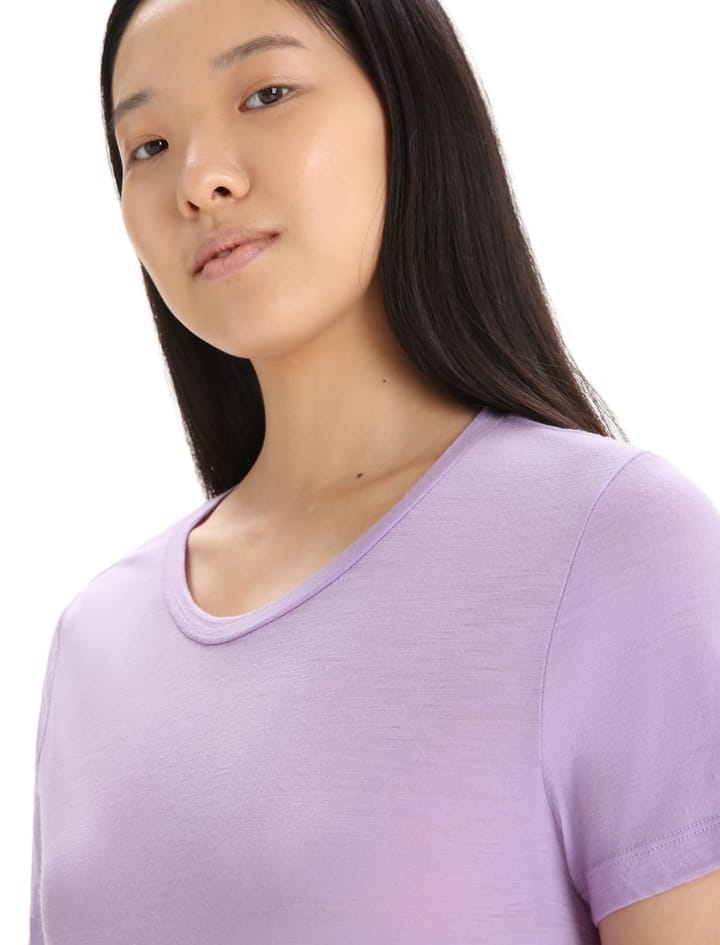 Icebreaker Women's Tech Lite II Short Sleeve Tee Purple Gaze Icebreaker