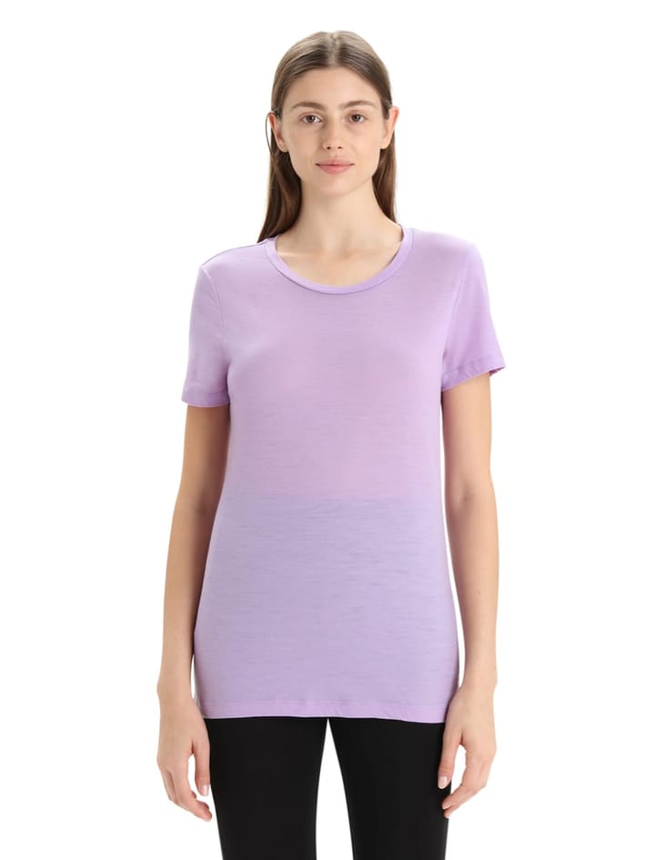 Icebreaker Women's Tech Lite II Short Sleeve Tee Purple Gaze Icebreaker