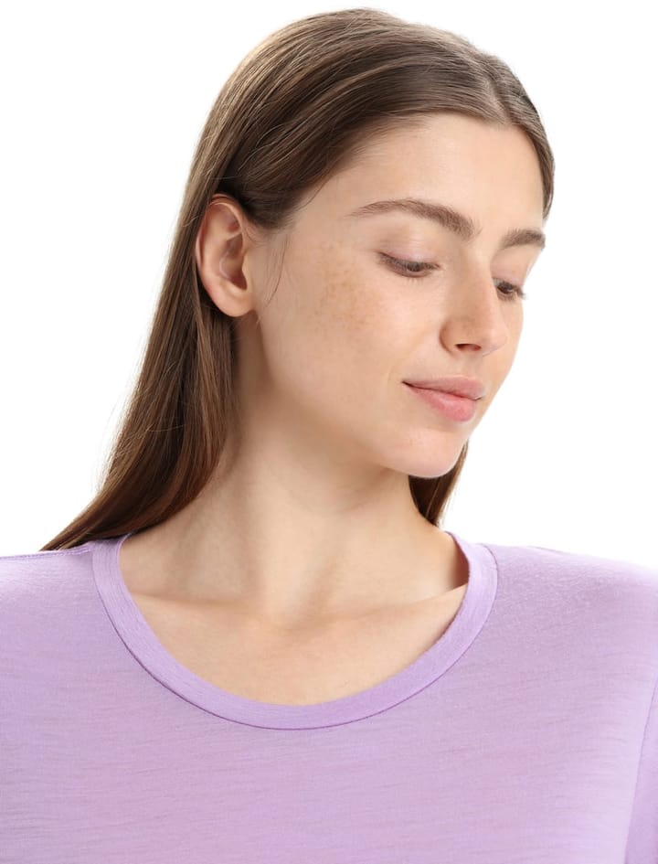 Icebreaker Women's Tech Lite II Short Sleeve Tee Purple Gaze Icebreaker
