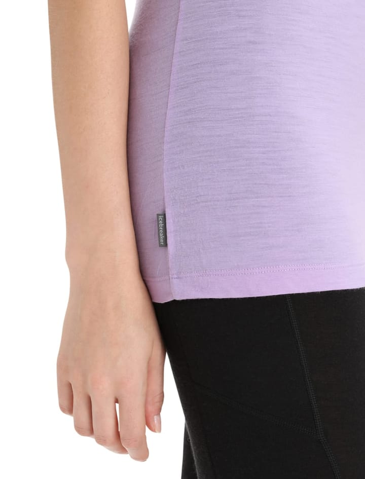 Icebreaker Women's Tech Lite II Short Sleeve Tee Purple Gaze Icebreaker