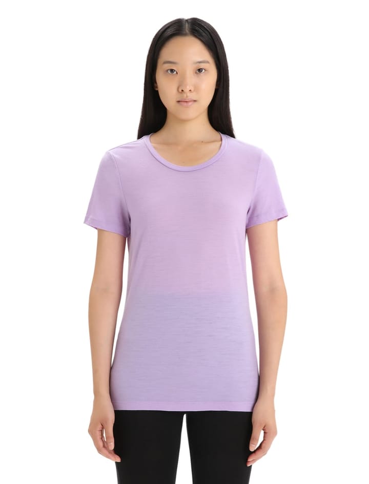 Icebreaker Women's Tech Lite II Short Sleeve Tee Purple Gaze Icebreaker