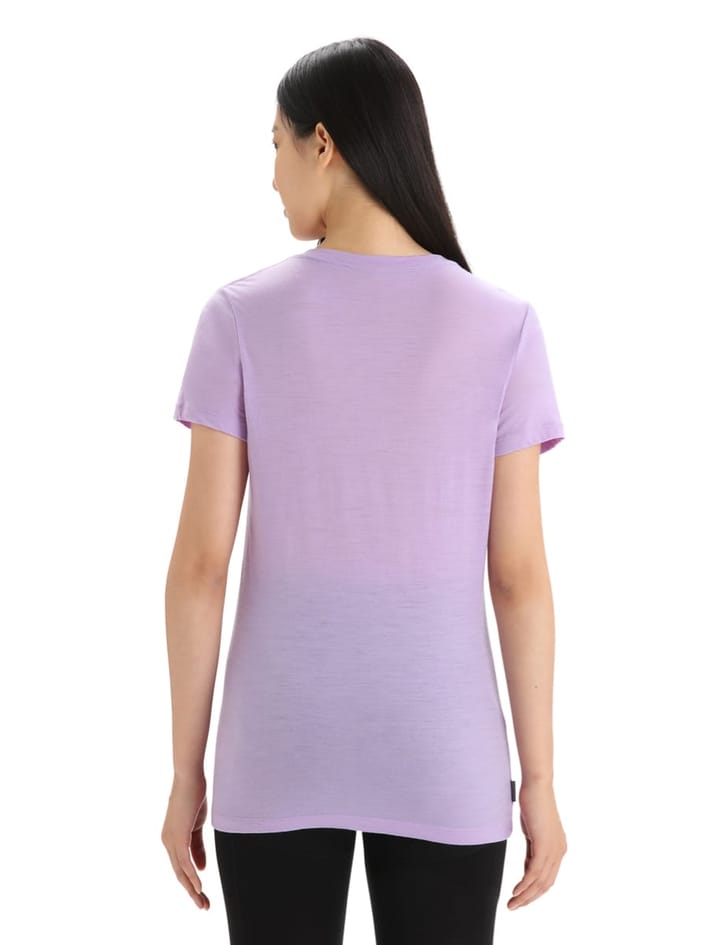 Icebreaker Women's Tech Lite II Short Sleeve Tee Purple Gaze Icebreaker