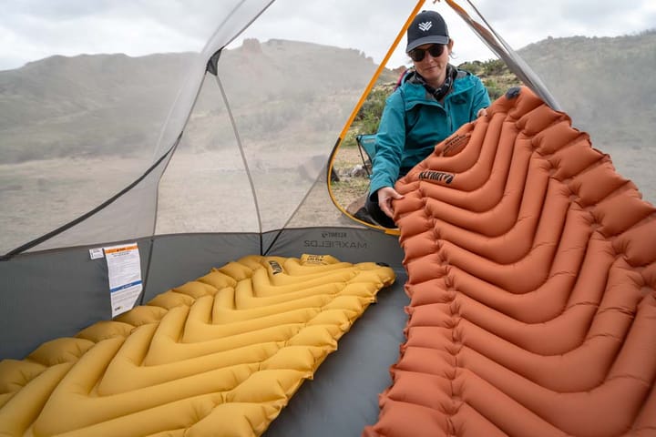 Klymit Insulated Static V Lite Eco Sleeping Pad Orange Klymit