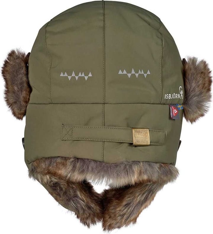 Isbjörn of Sweden Kids' Squirrel Winter Cap Moss Isbjörn of Sweden