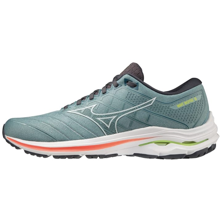 Mizuno WAVE INSPIRE 18 Smoke Blue/White/Neon Flame Mizuno Mizuno WAVE INSPIRE 18 Smoke Blue/White/Neon Flame Mizuno