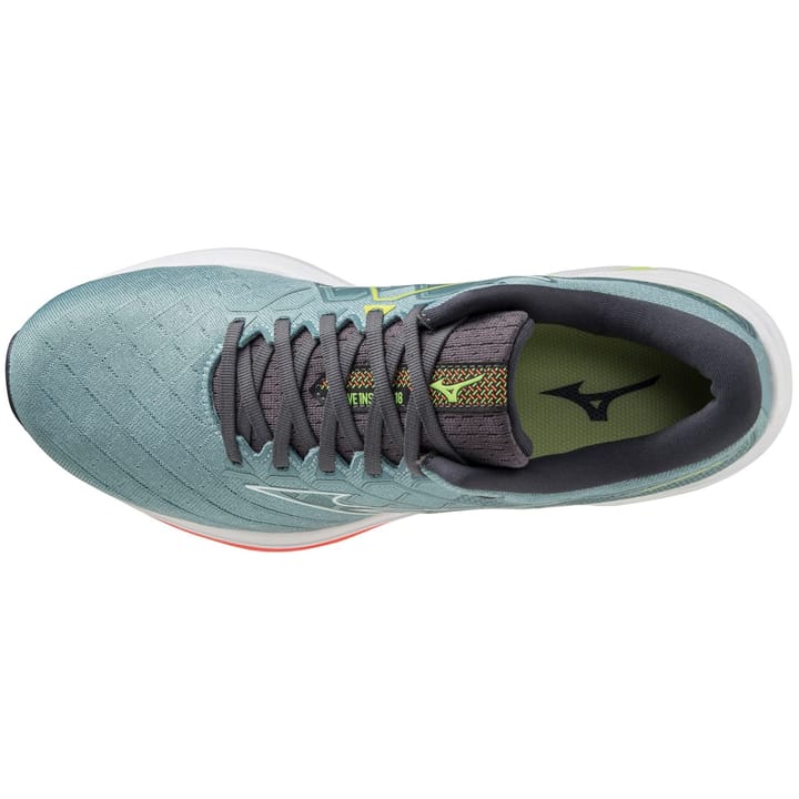 Mizuno WAVE INSPIRE 18 Smoke Blue/White/Neon Flame Mizuno Mizuno WAVE INSPIRE 18 Smoke Blue/White/Neon Flame Mizuno