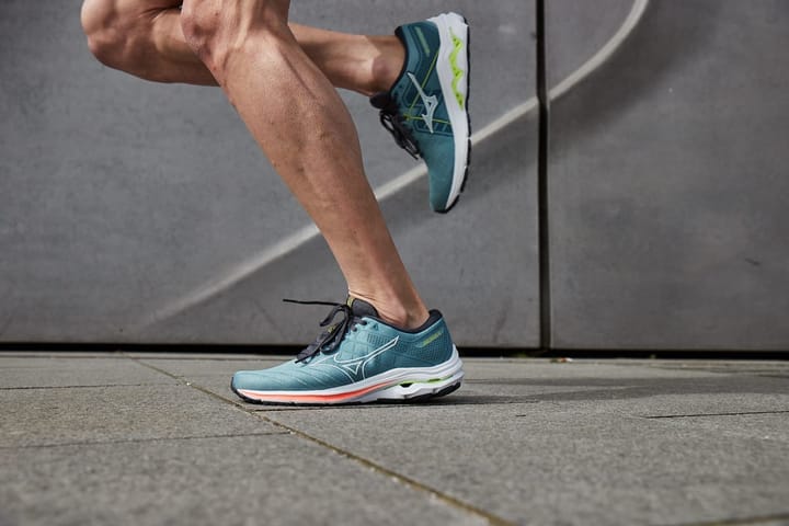 Mizuno WAVE INSPIRE 18 Smoke Blue/White/Neon Flame Mizuno Mizuno WAVE INSPIRE 18 Smoke Blue/White/Neon Flame Mizuno