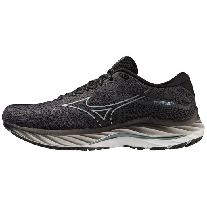 Mizuno Men's Wave Rider 27 Ebony/Illusion Blue/Black Mizuno